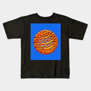 Golden Waves Kids T-Shirt